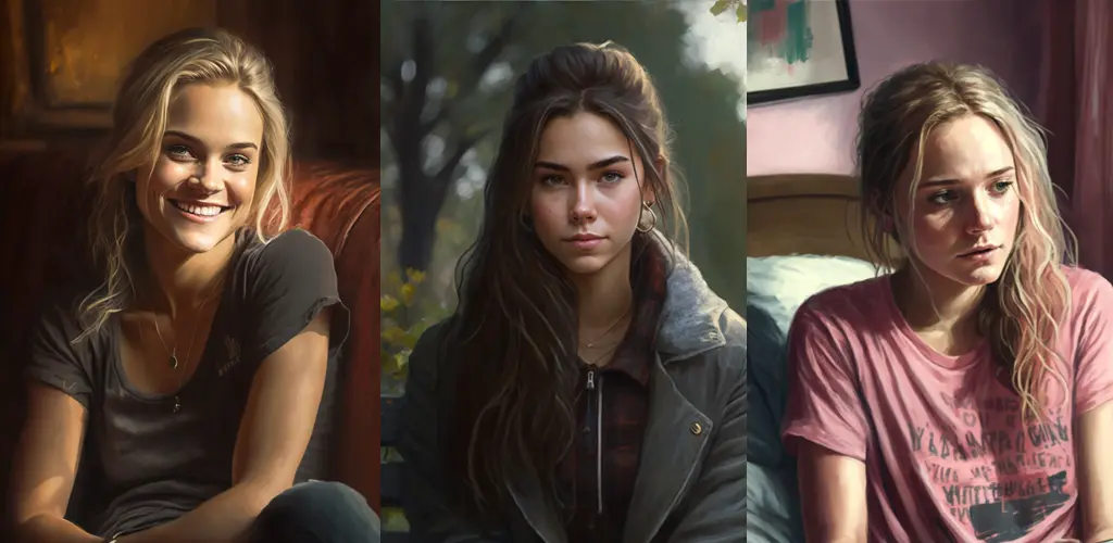 Girls and Adventures: Alex artwork